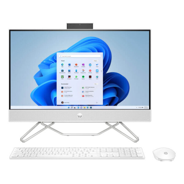 HP DESKTOP AIO 24-CB1031D/ INTEL i5-1235U/8GB/1TB/256GB SSD/23.8"/WIN11/ENG/WHITE [8Q3M1PA#UUF]